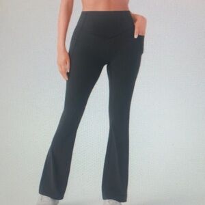 Women's Black Flared Pants